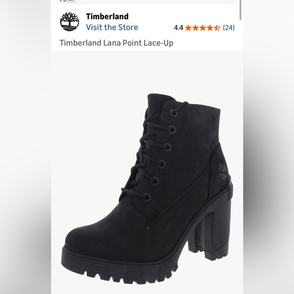 Timberland Shoes - Timberland Women's Lace Up Black Boots